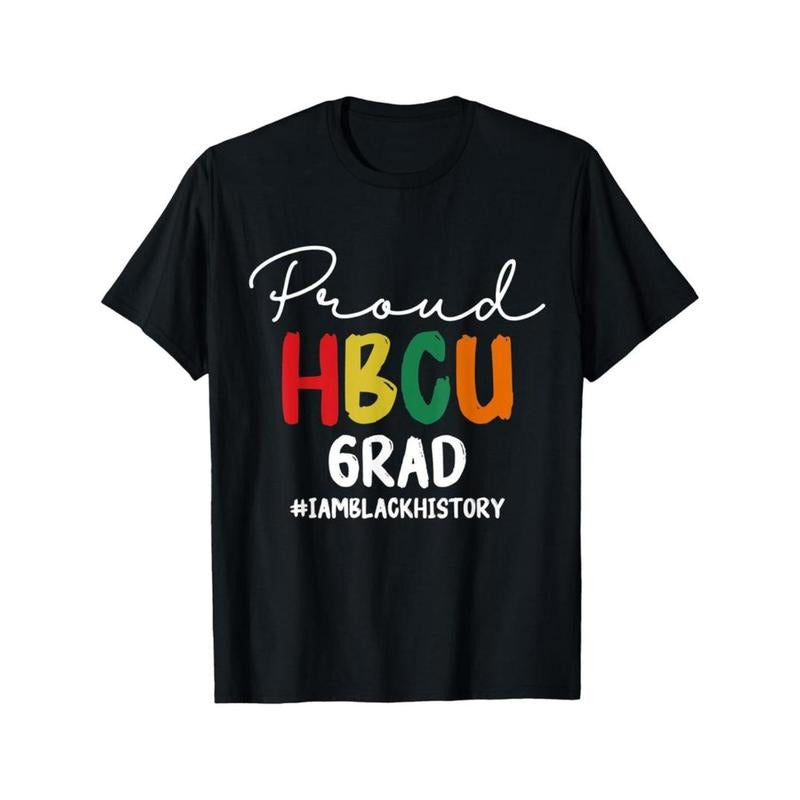 Casual T-shirt HBCU Apparel Historical Black College HBCU T-Shirt Comfortable leisure sports Halloween Christmas gift...