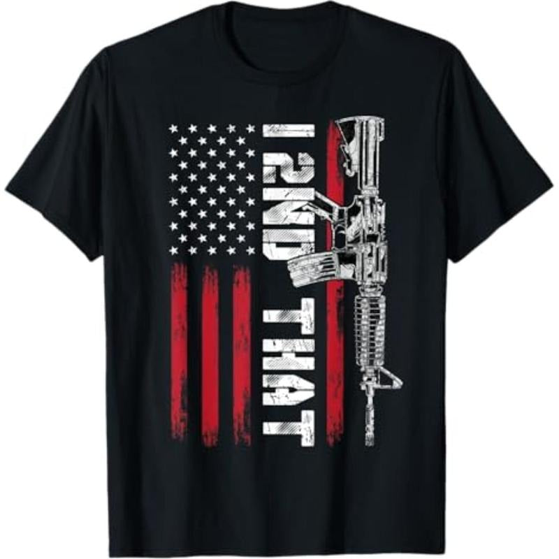 Casual T-shirt I 2nd That Second Amendment Pro Gun American Flag Patriotic T-Shirt Hoodie, Sweatshirt | UrbanDripWear.com