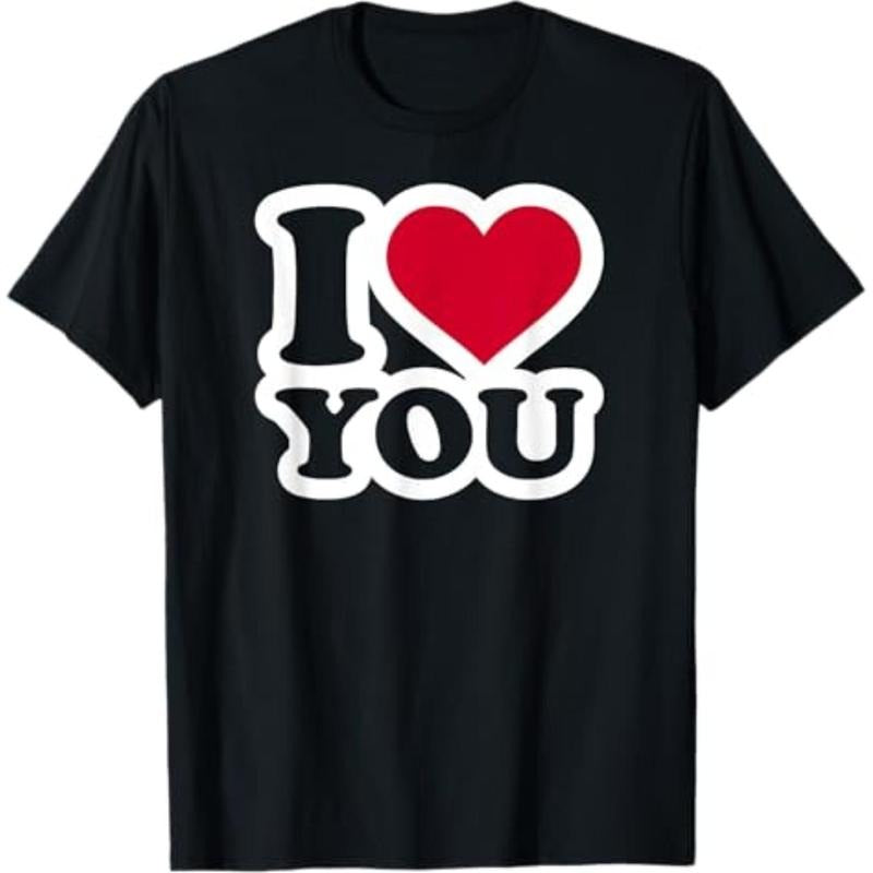 Casual T-shirt I love you Men T-Shirt Graphic Graphic Tees Hoodie, Sweatshirt | UrbanDripWear.com