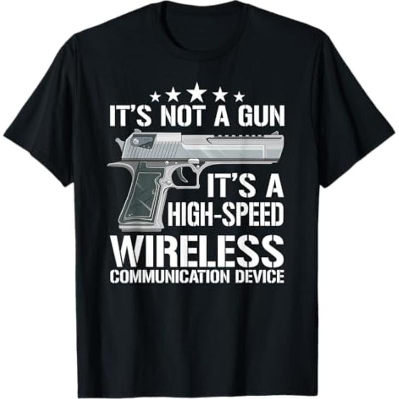Casual T-shirt Its Not A Gun Meme - Funny Its Not A Gun T-Shirt - Black, Unisex-Adults, Short Sleeve, T-Shirt, Small, US...