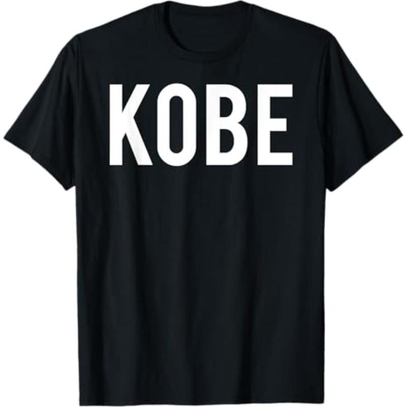 Casual T-shirt Kobe T Shirt - Cool new funny name fan cheap gift tee T-Shirt Graphic Menswear Hoodie, Sweatshirt