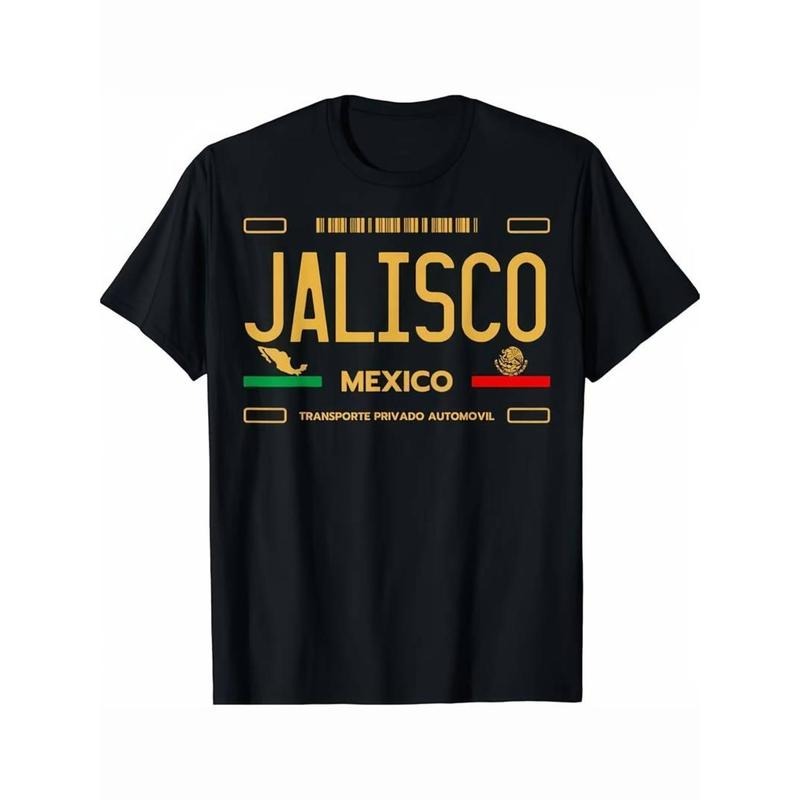 Casual T-shirt Men's Jalisco Mexico T-Shirt