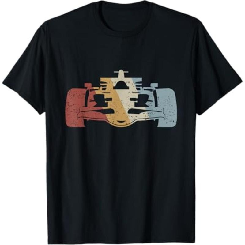 Casual T-shirt Racing Car Retro Style Vintage T-Shirt Menswear Top Hoodie, Sweatshirt | UrbanDripWear.com