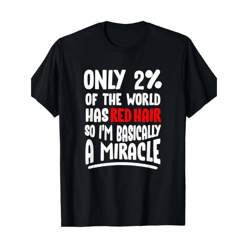 Casual T-shirt Redhead - Ginger Pride Red Hair Readhead 100% Cotton T-Shirt Menswear Top Hoodie, Sweatshirt
