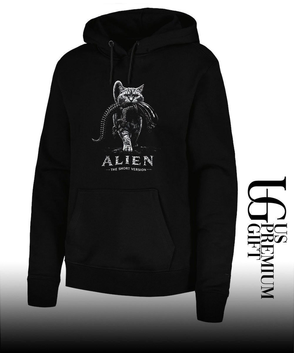 Cat Alien Xenomorph Short Version shirt
