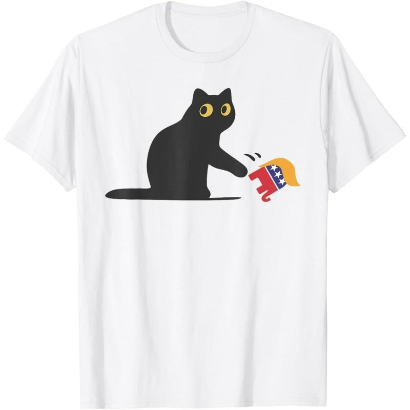 Cat Ladies For Kamala Harris Donald Trump 2024 Sarcastic T-Shirt made in usa Hoodie, Sweatshirt | UrbanDripWear.com