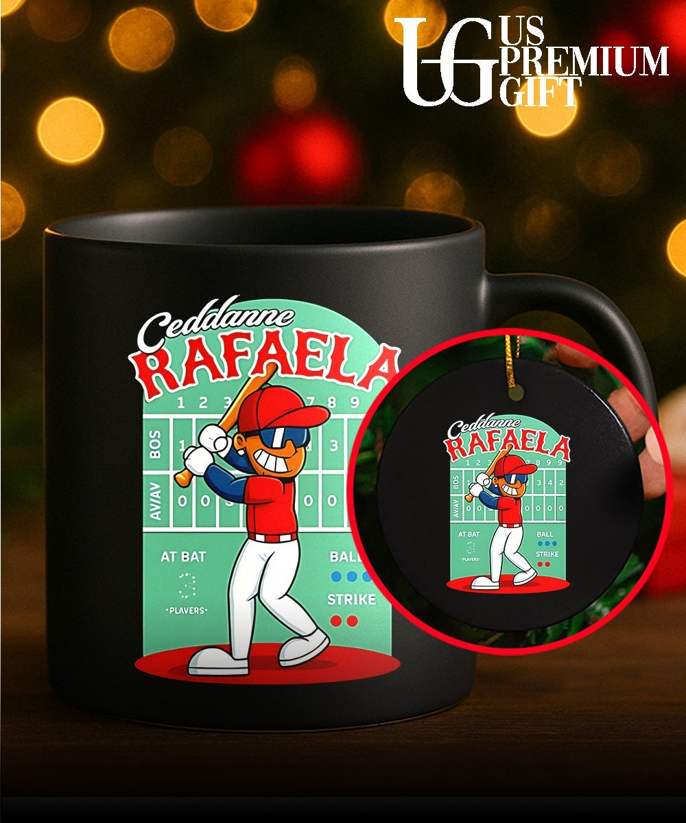 Ceddanne Rafaela Boston Red Sox Baseball cartoon shirt