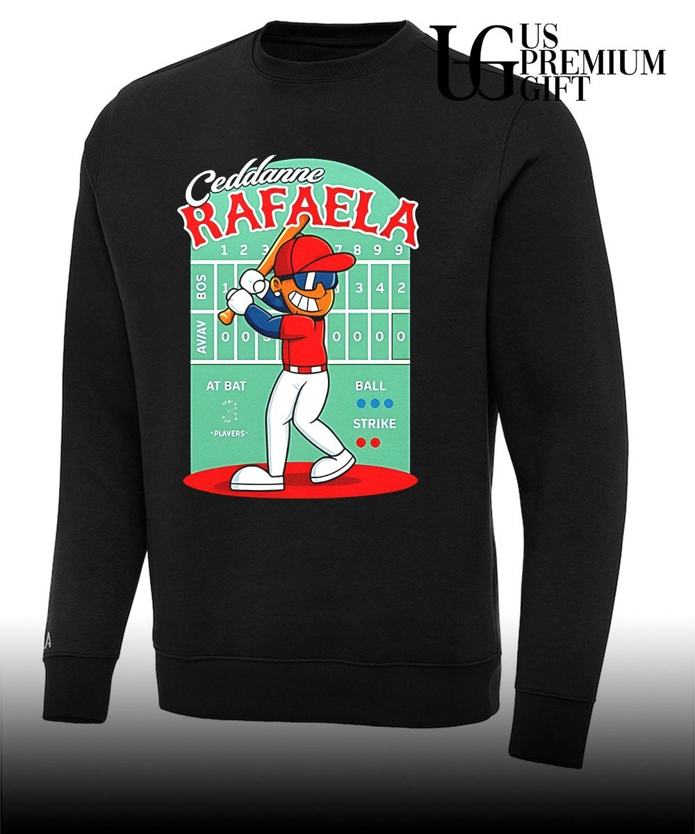 Ceddanne Rafaela Boston Red Sox Baseball cartoon shirt