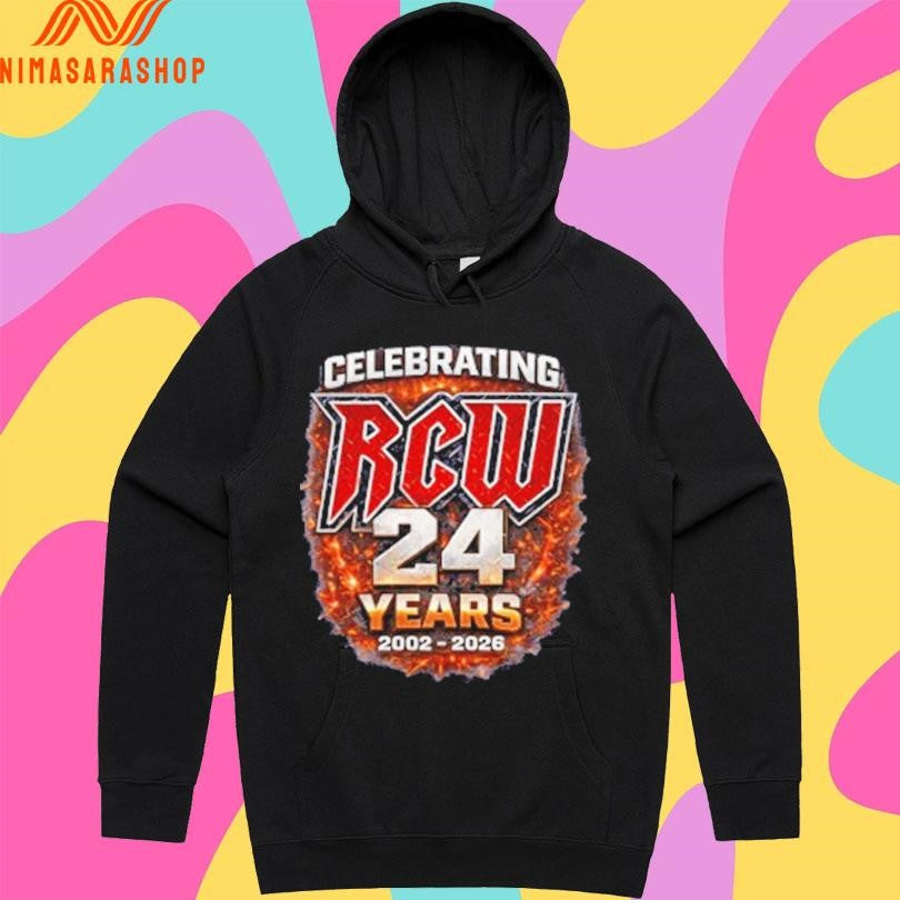 Celebrating Rcw 24 Years 2002-2026 Shirts
