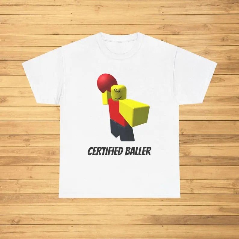 Certified Baller Funny Tshirt, Meme Shirt Menswear Top Streetwear Tropical Hoodie, Sweatshirt | UrbanDripWear.com