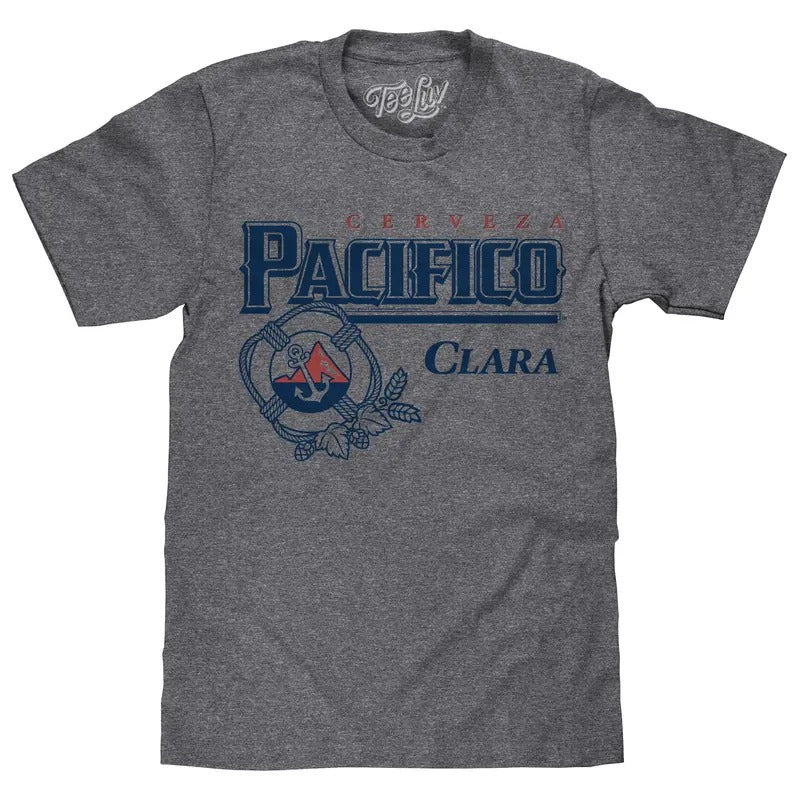 Cerveza Pacífico Clara T-Shirt - Gray Hoodie, Sweatshirt | UrbanDripWear.com