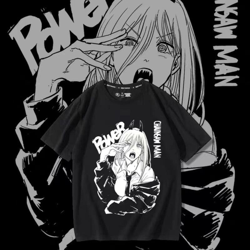 Chainsaw Man Power Anime T-shirt| Chainsaw man Anime Tshirt, Sweatshirt, Hoodie | UrbanDripWear.com
