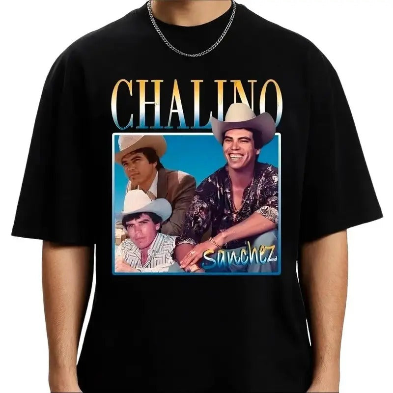 Chalino Sanchez Vintage T Shirt Unisex Sweatshirt Hoodie Cotton Long Sleeve Menswear Top | UrbanDripWear.com
