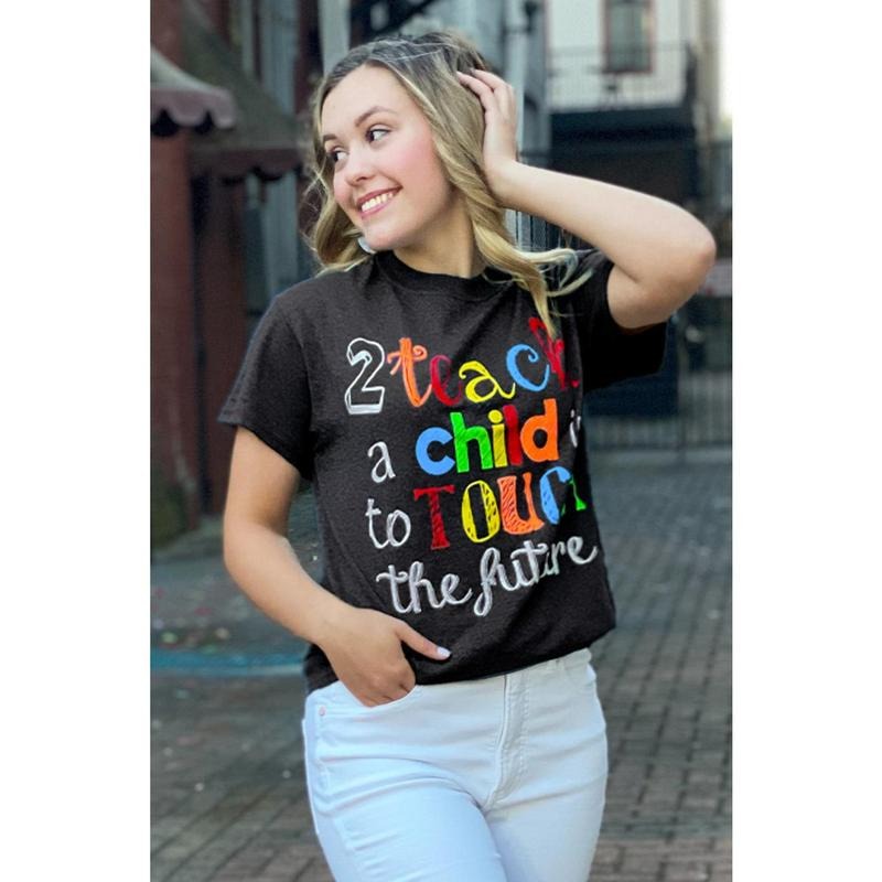 Chalkboard 2 Teach Teacher Dark Heather T-Shirt Hoodie, Sweatshirt | UrbanDripWear.com