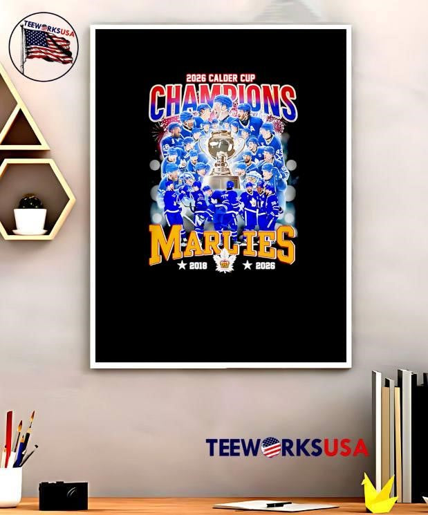 Champions 2026 Calder Cup Marlies 2018 Toronto Marlies shirt
