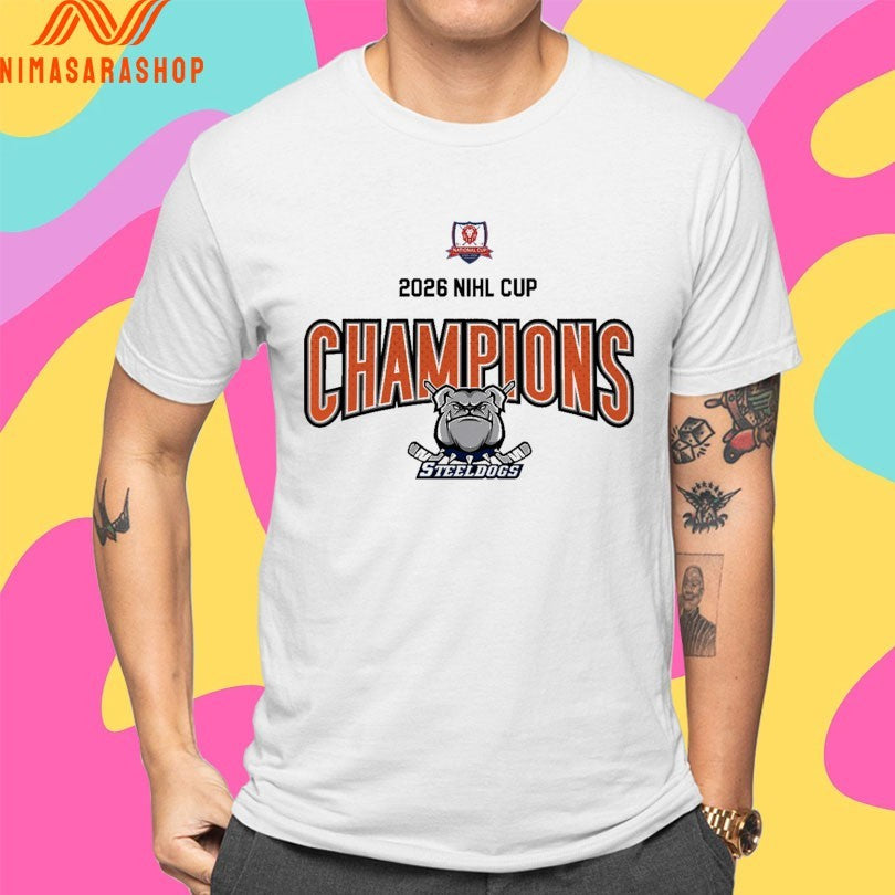 Champions Steeldogs 2026 Nihl Cup Shirts