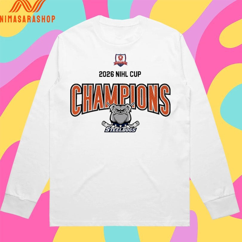 Champions Steeldogs 2026 Nihl Cup Shirts