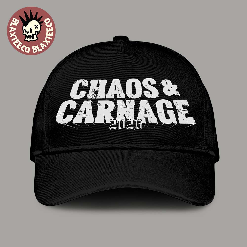 Chaos And Carnage 2026 Festival Tour Logo Classic Cap Hat Snapback