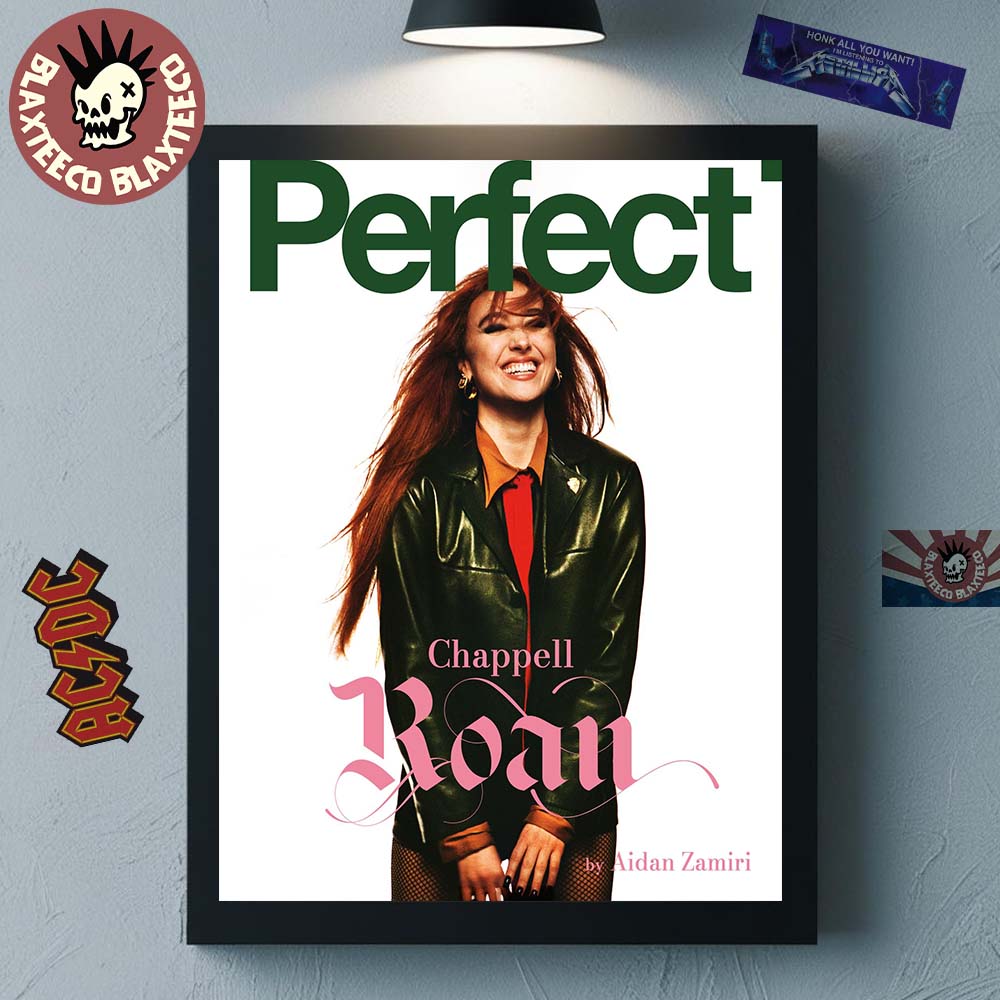 Chappell Roan Graces The Cover Of Perfect Magazine 2025 By Aidan Zamiri Home Decor Poster Canvas