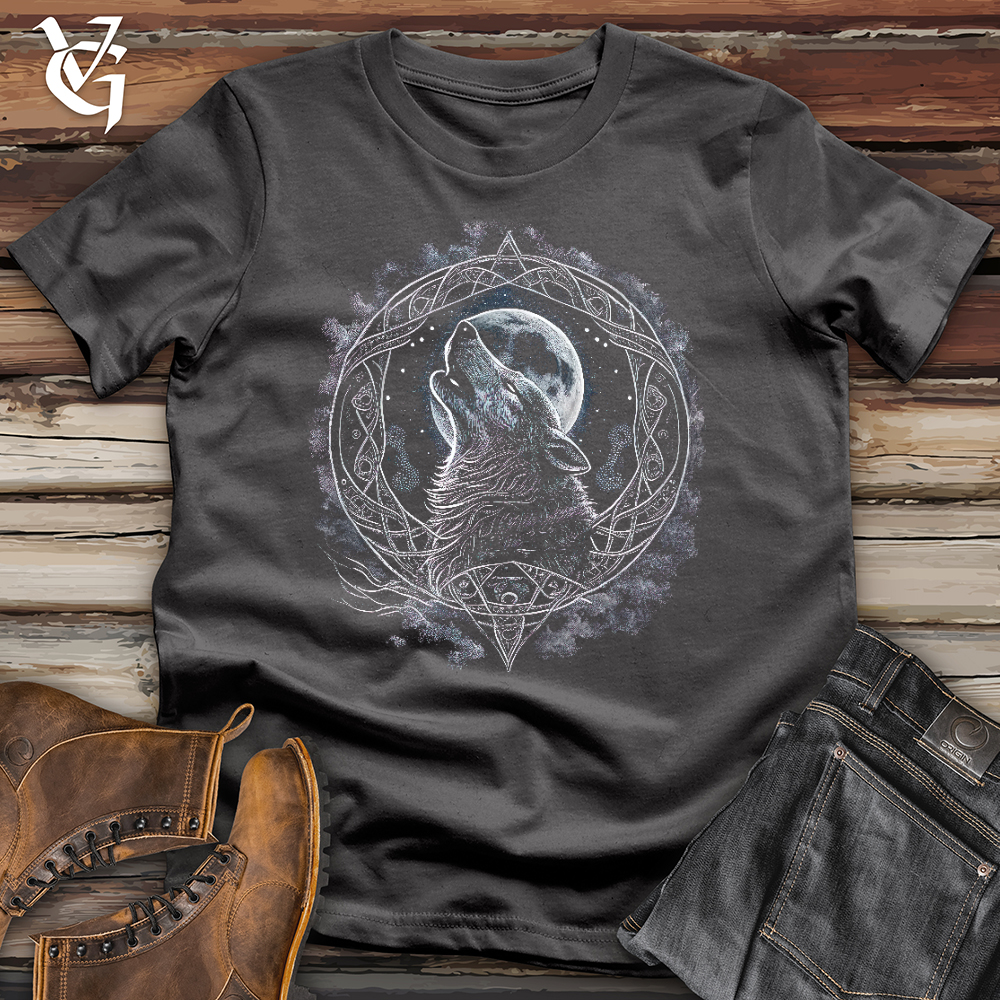 Celtic Howling Wolf Softstyle Tee