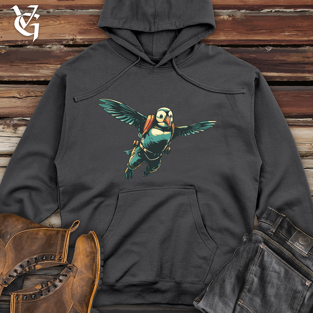 Vintage Glide Penguin 01 Midweight Hooded Sweatshirt