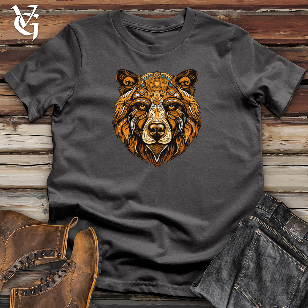 Vintage Viking Bear 01 Softstyle Tee