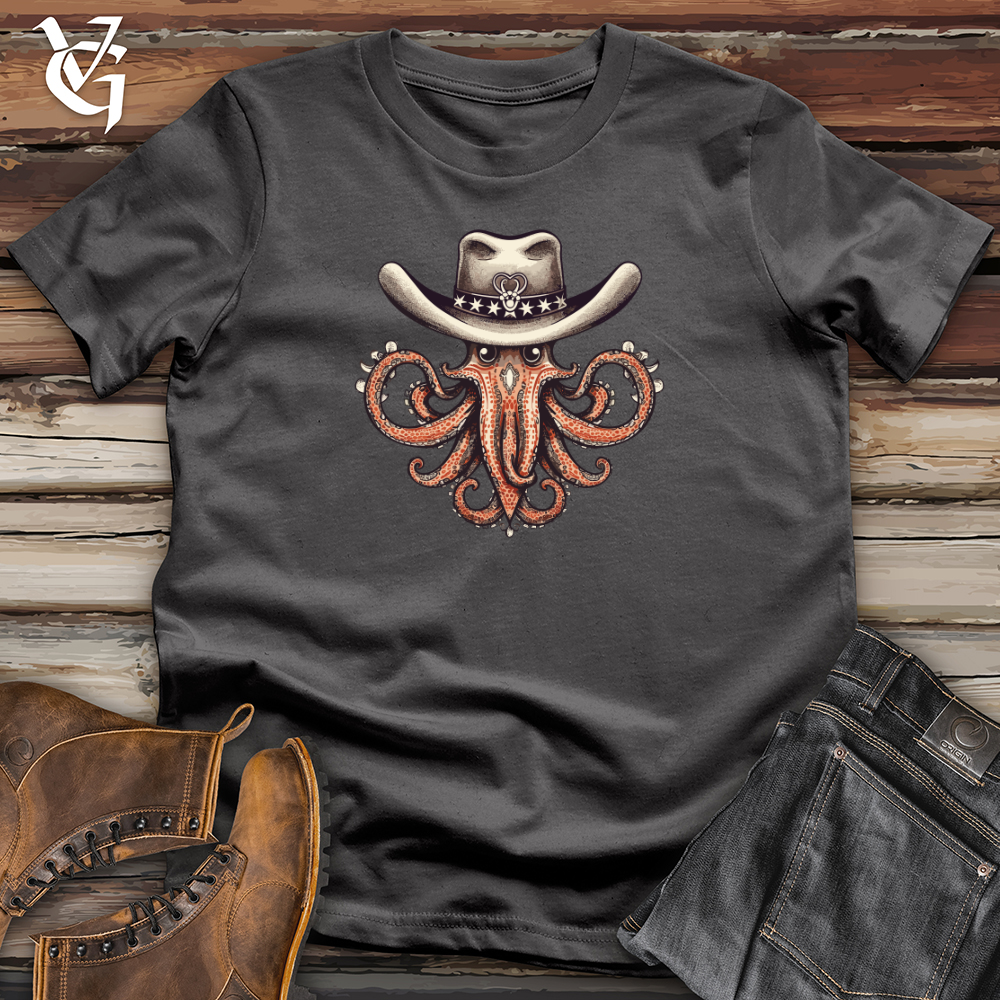 Vintage Western Octopus Softstyle Tee