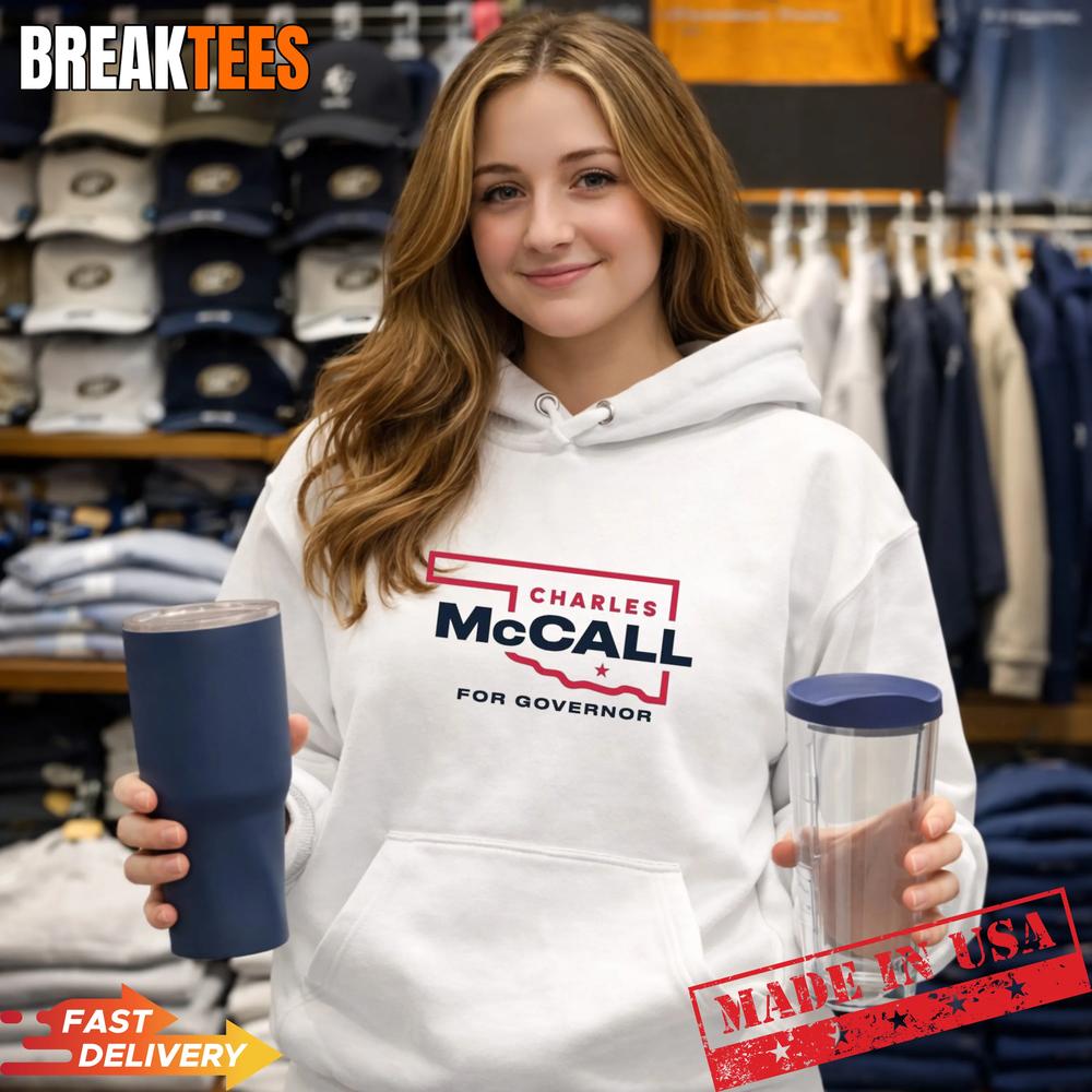 Charles McCall For Oklahoma Governor 2026 T-Shirt