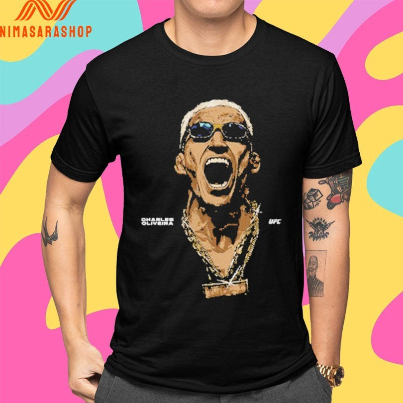 Charles Oliveira UFC Portrait Sunglasses Shirts
