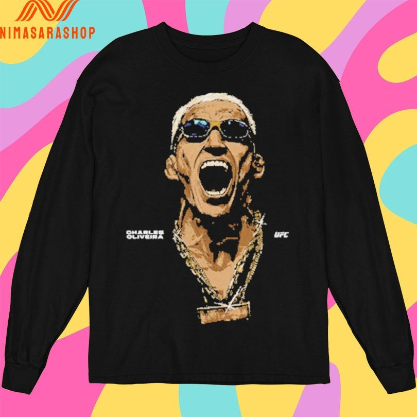 Charles Oliveira UFC Portrait Sunglasses Shirts