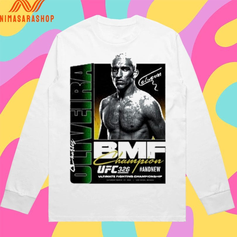 Charles Oliveira Ufc 326 #Andnew BMF Champion Boxy Shirts