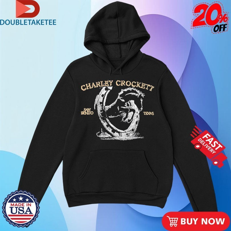 Charley Crockett San Benito Texas Horseshoe Shirts