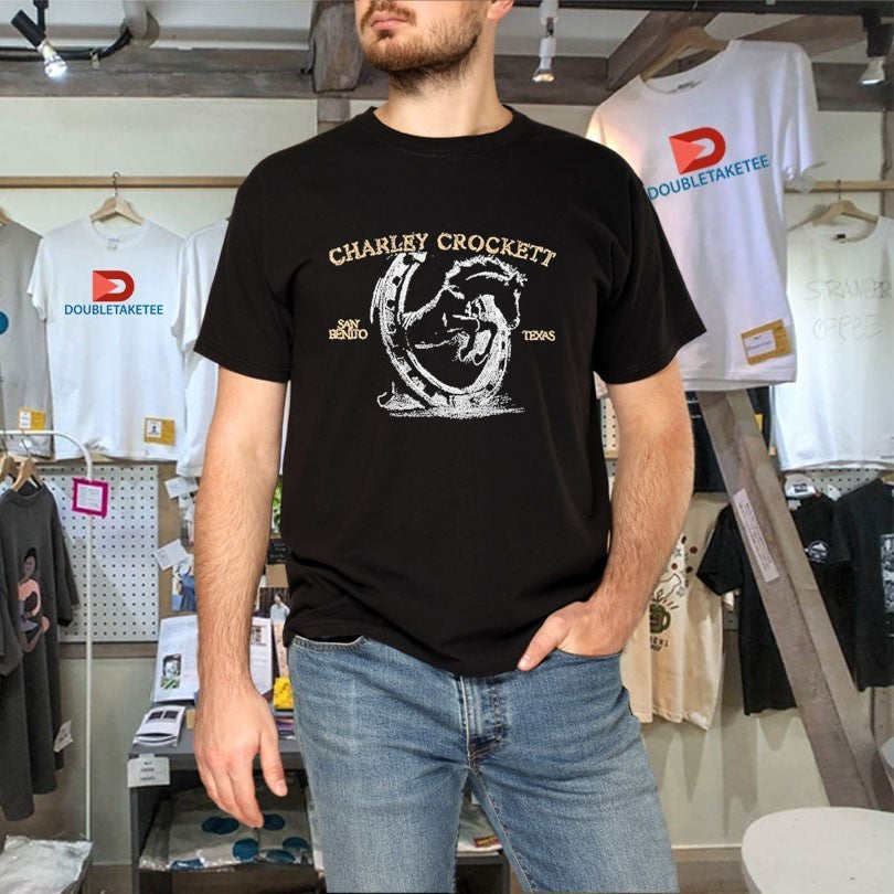 Charley Crockett San Benito Texas Horseshoe Shirts