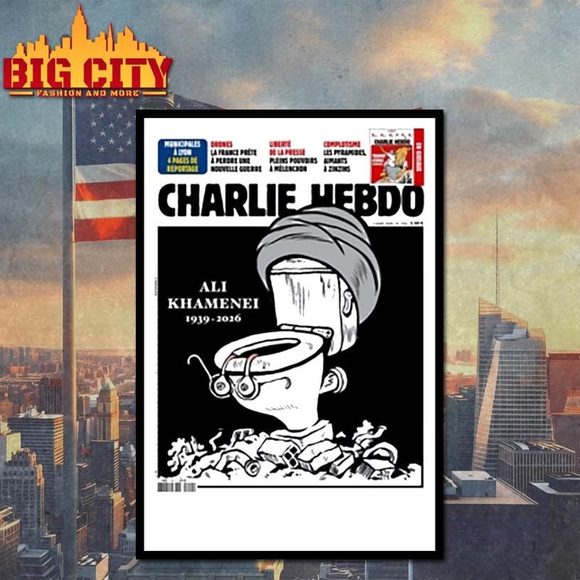 Charlie Hebdo Ali Khamenei Cover 2026 Shirt