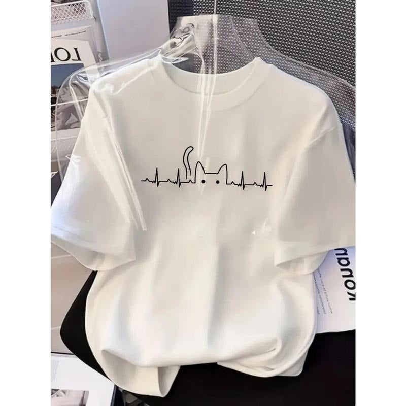 Charming and Stylish T - Shirt: Make a Statement with a Feline - inspired Design Hoodie, Sweatshirt | UrbanDripWear.com
