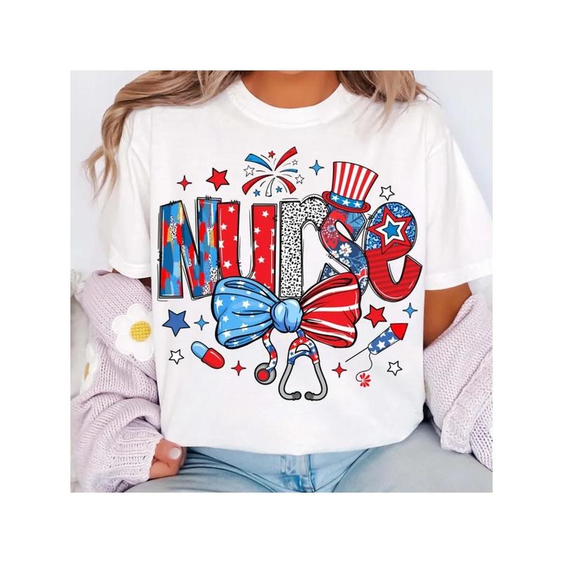 Charming and Themed T - Shirt: Make a Statement with a Fun "Nurse" Graphic