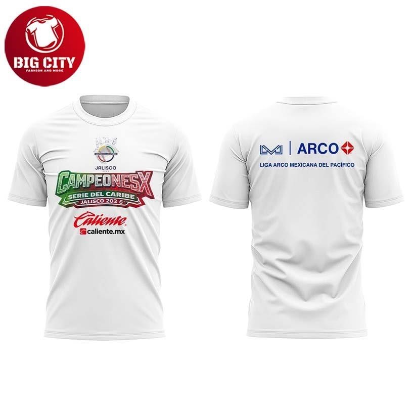 Charros de Jalisco Beisbol ¡CAMPEÓN DEL TORNEO DE LA SERIE DEL CARIBE EN 2026 Two Sided Shirt