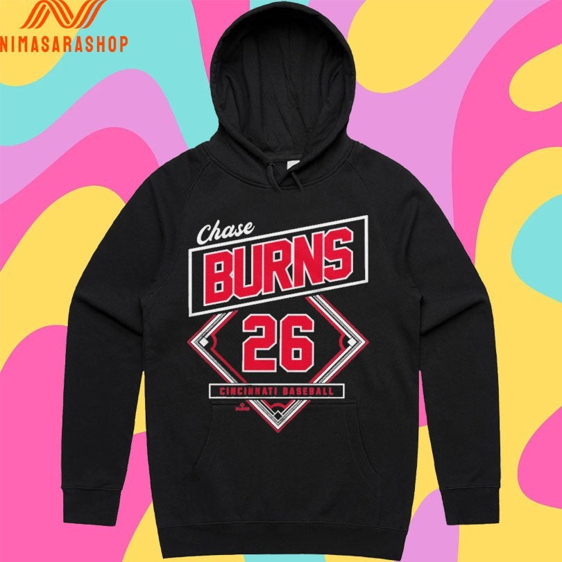 Chase Burns 26 Cincinnati Baseball Classic Diamond Shirts