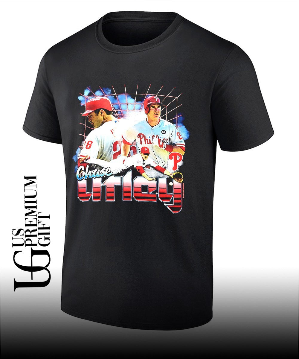 Chase Utley Philadelphia Phillies baseball Cooperstown vintage shirt
