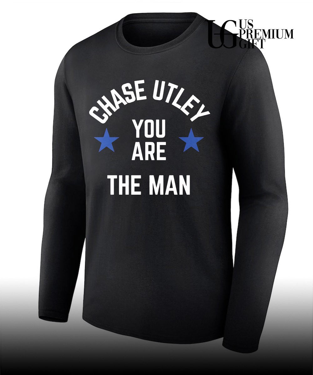 Chase Utley You Are the Man Philadelphia Phillies baseball shirt