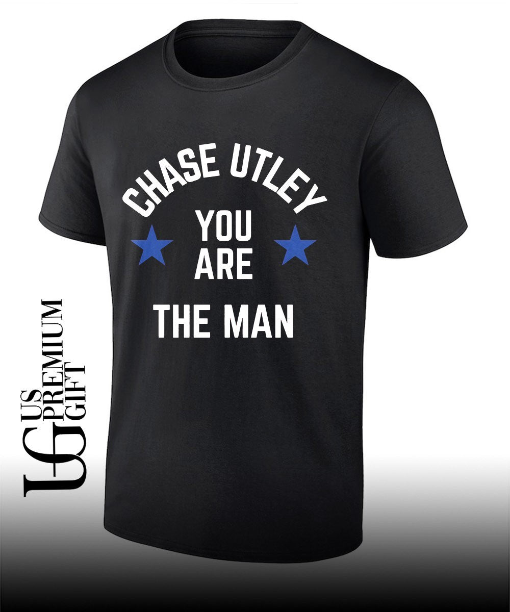 Chase Utley You Are the Man Philadelphia Phillies baseball shirt