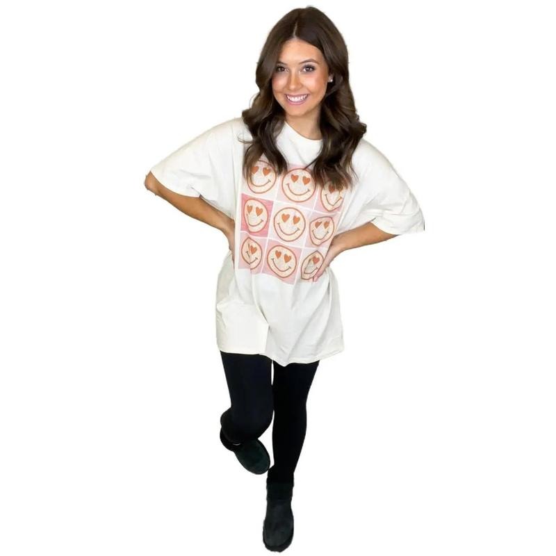 Checkerboard Smiley T-Shirt Hoodie, Sweatshirt | UrbanDripWear.com