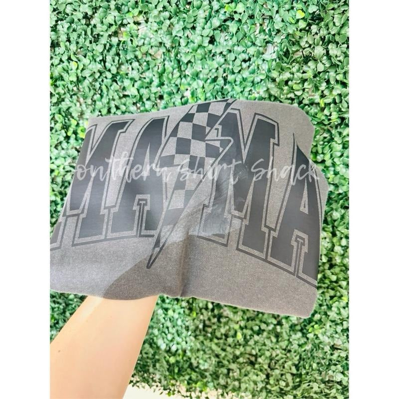 Checkered Bolt Mama T shirt  | Pepper comfort colors T shirt top Hoodie, Sweatshirt | UrbanDripWear.com