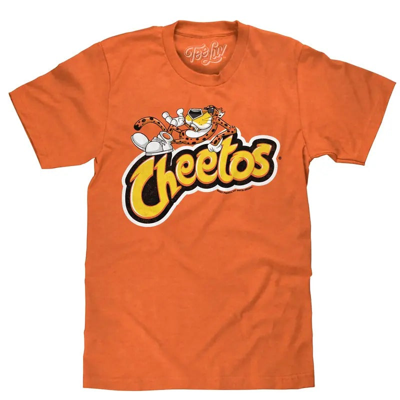 Cheeto's Chester Cheetah T-Shirt - Orange Hoodie, Sweatshirt | UrbanDripWear.com