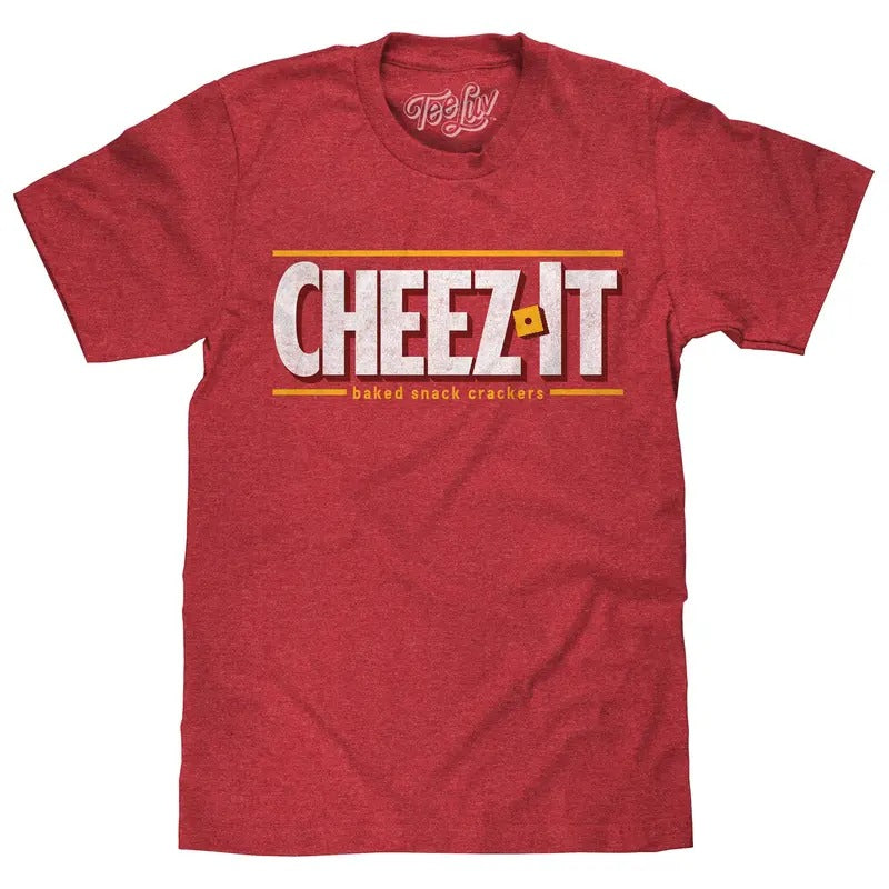 Cheez-It Logo T-Shirt - Red Hoodie, Sweatshirt | UrbanDripWear.com