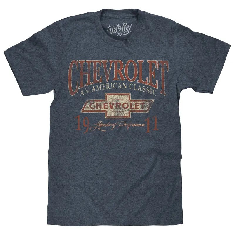 Chevrolet: An American Classic T-Shirt - Indigo Hoodie, Sweatshirt | UrbanDripWear.com