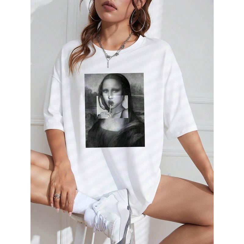 Chic and Conversational T - Shirt: Make a Statement with an Artistic Mashup Design Hoodie, Sweatshirt | UrbanDripWear.com