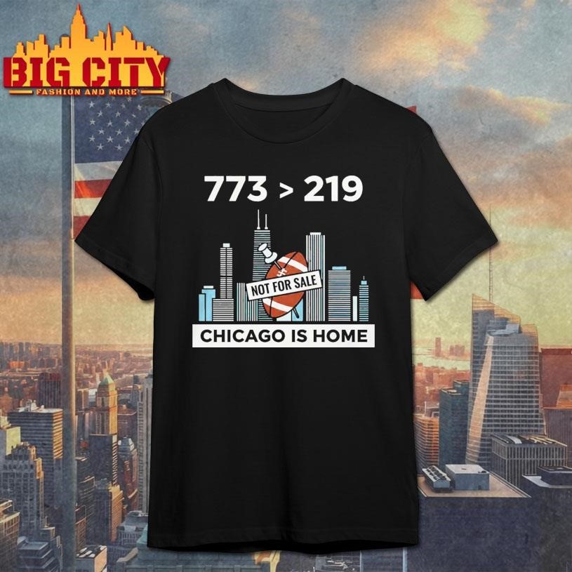 Chicago Is Home Not Indiana Football Shirt