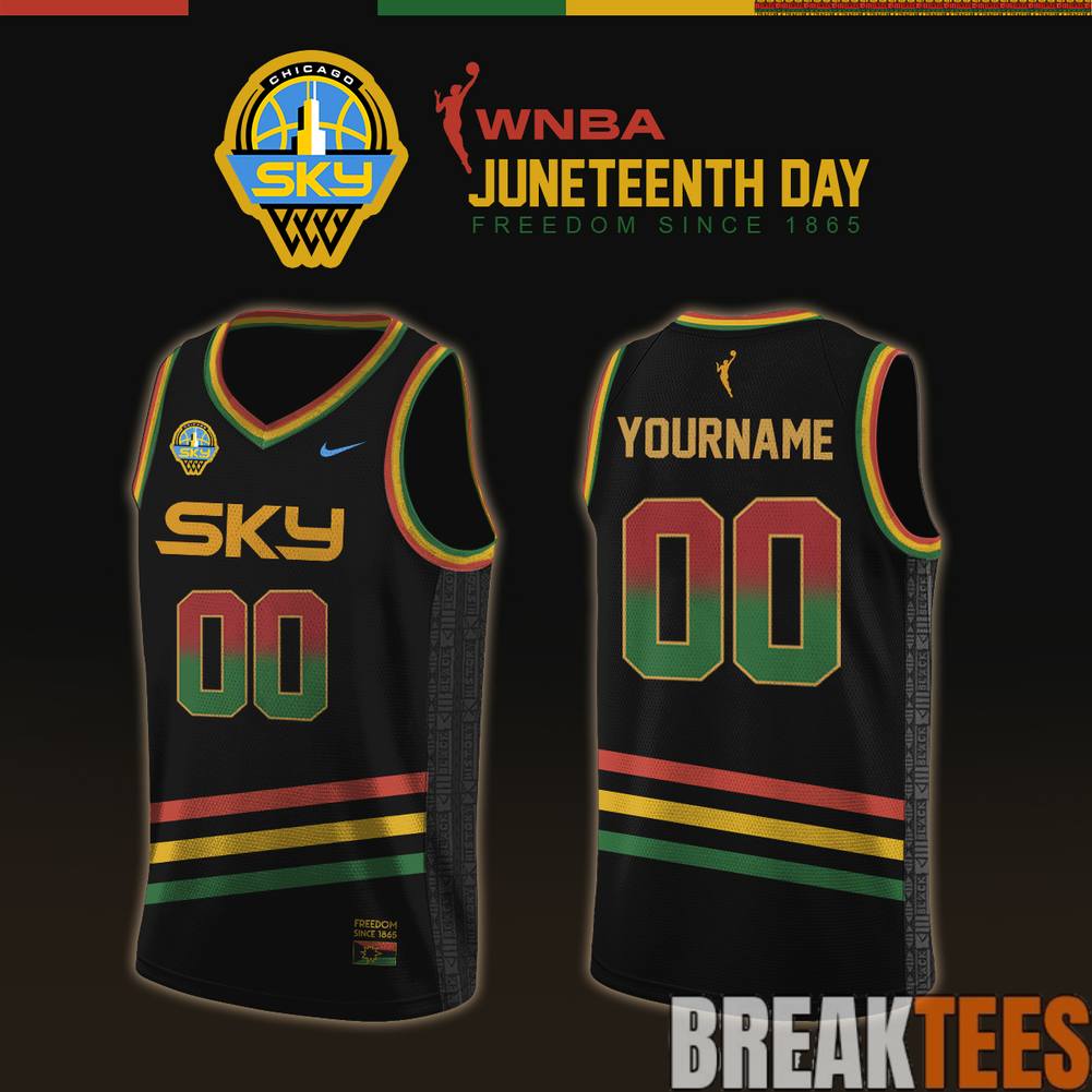 Chicago Sky 2026 WNBA x Juneteenth Day Basketball Jersey