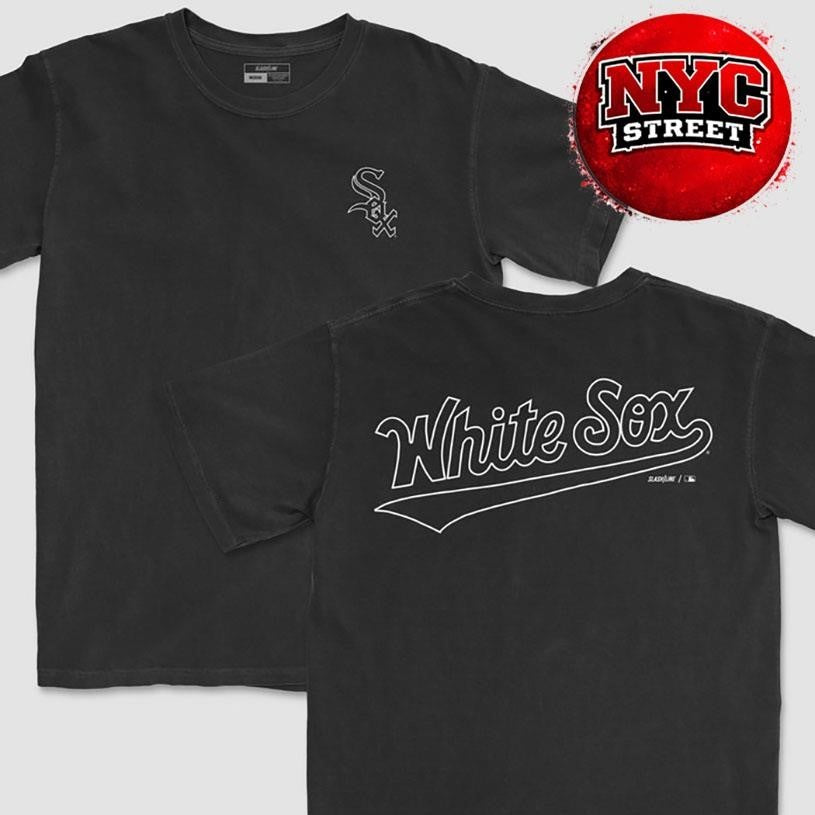 Chicago White Sox MLB Outline Two Sided Shirt